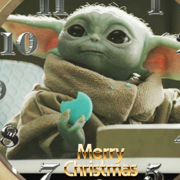 Christmas cookies baby yoda